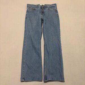 Ralph Lauren RRL Double RL Jeans 34x34 35x30 Blue Denim Straight Leg High Rise‎